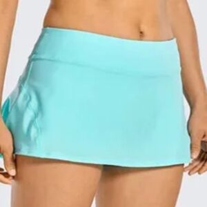 🦋Women's Athletic Skirt Shorts - Light Blue